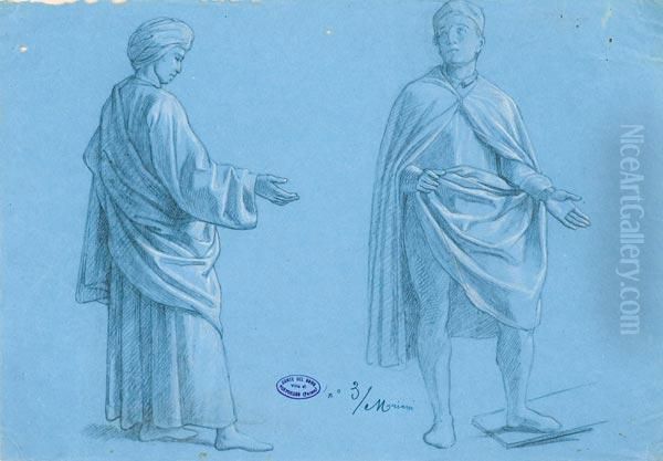 Due Figure Panneggiate - view 1