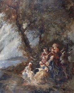 Festa In Giardino by Cesare Mariani