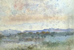 Paesaggio by Pompeo Mariani