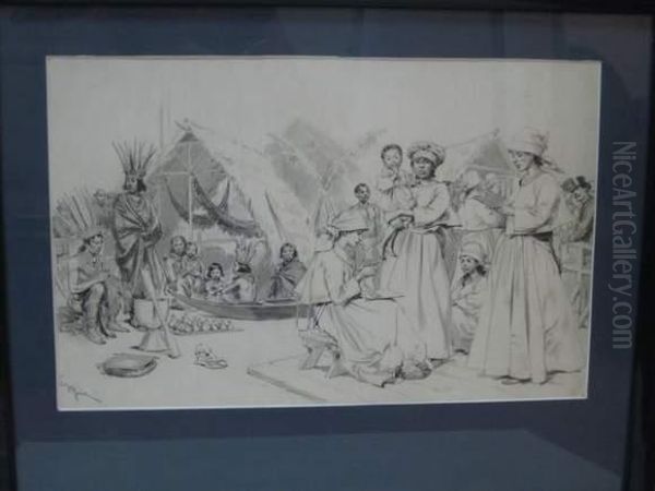 Le Campement Indien - view 1