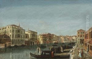 View Of The Grand Canal, Venice by Michele Marieschi