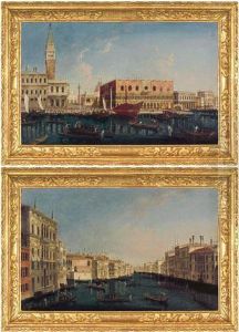 Veduta Di Piazza San Marco Dal Canal Grande by Michele Marieschi