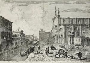 A Motif From Venice by Michele Marieschi