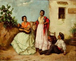"escena Andaluza". by Enrique Marin Higuero