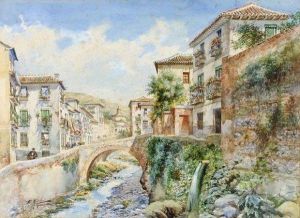 Vue De Grenade by Enrique Marin Higuero