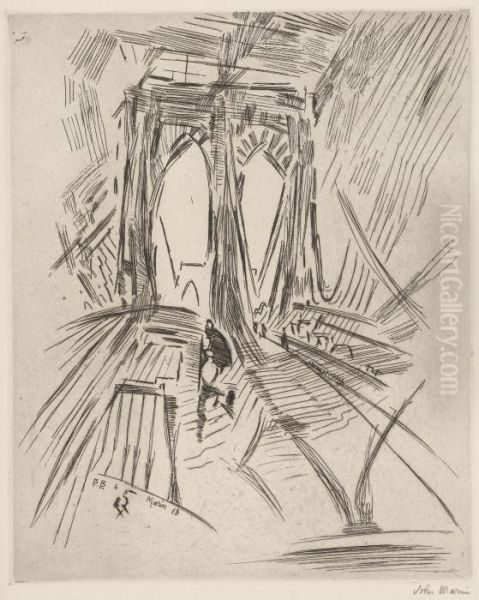 Brooklyn Bridge, No. 6 - view 1