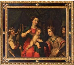 Mystische Vermahlung Der Hl. Katharina Von Alexandria