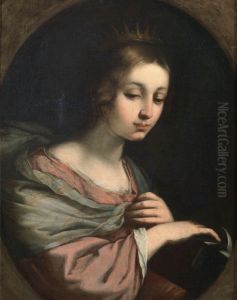 Santa Caterina D'alessandria by Onorio Marinari