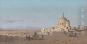 At The City Of The Dead, Cairo, Moqattam Hills by Vincenzo Marinelli