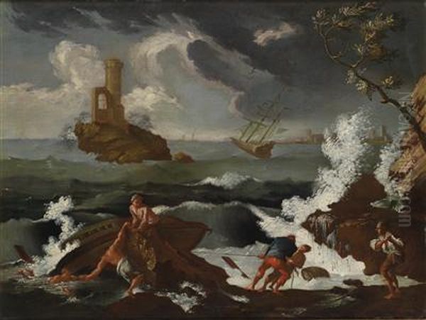 A Tempest At Sea - view 1