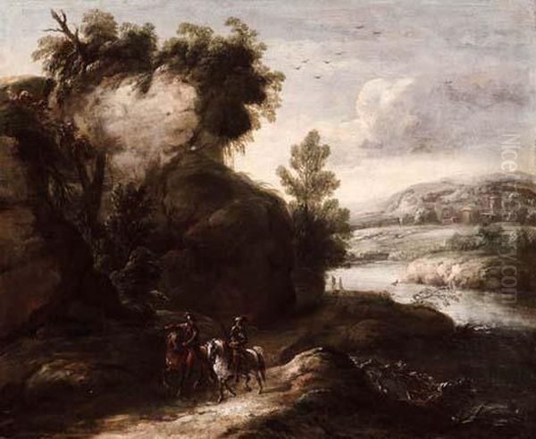 Cavalieri In Paesaggio - view 1