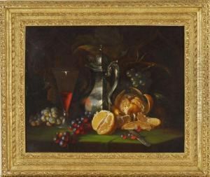 Still Life Of A Ewer And Fruit Still Life Of A Ewer And Fruit