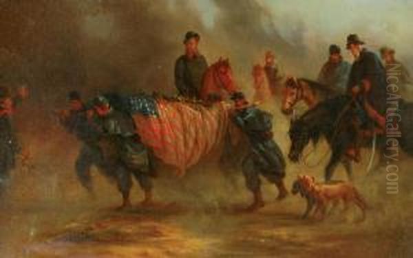Carrying The Fallen, Purportedly Nathaniel Lyon - view 1