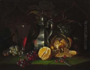 Still Life With Ewer, Glass & Fruit Still Life With Ewer, Glass & Fruit