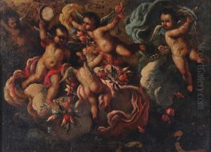 Giochi Di Putti by Mario Nuzzi Mario Dei Fiori