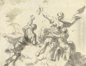 An Allegory Of Plenty by Mariotti, Giovanni Battista