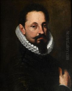 Portratt Av Adling by Mariotti, Giovanni Battista