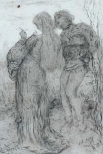 Hofmakerij by Matthijs Maris
