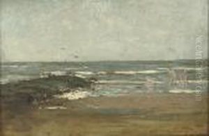 Paddling In The Sea by Matthijs Maris