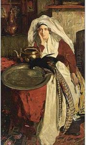 A Woman In Regional Costume by Matthijs Maris