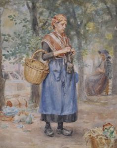 Study Of A Dutch Woman