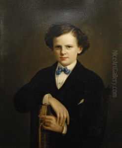 Portrait Of A Kingsley Boy by Charles Cole Markham