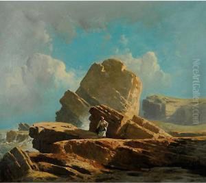 Paesaggio Con Rocce by Andreas Marko