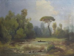 Paesaggio Con Stagno