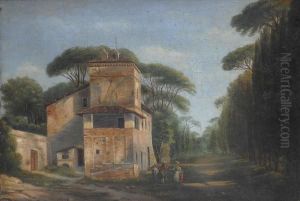 Castello E Figure by Karoly Marko