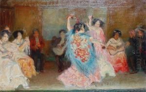 Spanish Dancers by Claude Marks