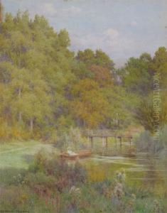 Hale Bridge On The Avon by George Marks