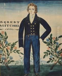 Portrait Of Robert Mitchell by Jacob Marling