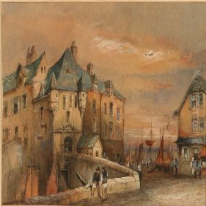 View From A Fishing Town by Paul Marny