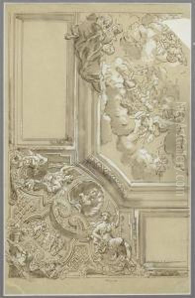 Study After A Ceiling Painting - view 1