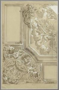 Study After A Ceiling Painting by Daniel the Elder Marot