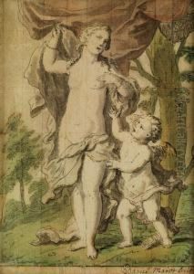 Venus Und Amor by Daniel the Elder Marot