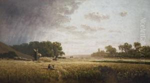 Pressing Hay - view 1