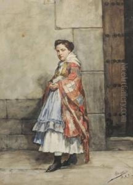 Femme Dans La Ruelle - view 1