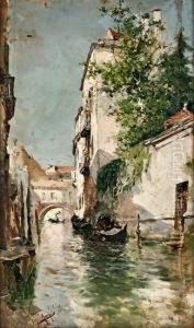Un Canal De Venecia Un Canal De Venecia