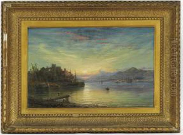 Sunset, Carlingford, East Coast Of Ireland - view 1