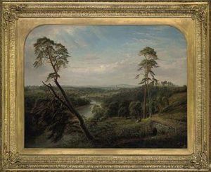 Summer On The Liffey, County Dublin by James Richard Marquis
