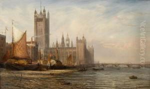 The Houses Of Parliament And Westminsterbridge