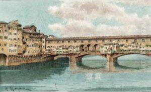 The Ponte Vecchio by A. Marrani