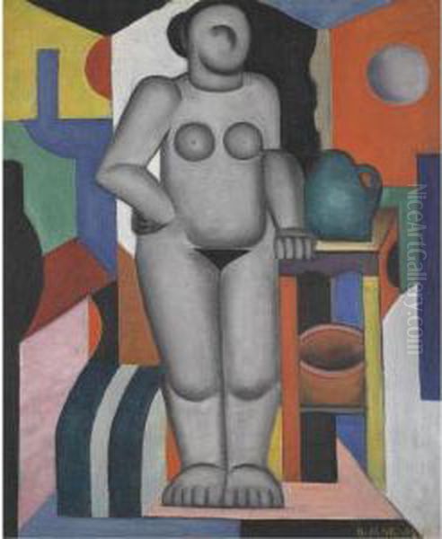 Nude With Vase - view 1