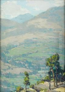 California Landscape, Palo Alto by Frank Howard Marshall