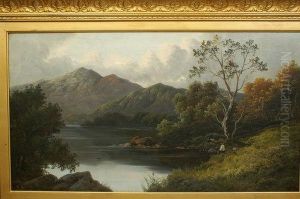Figure By A Quiet Lake