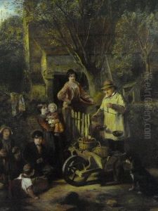 The Fruit Seller by Thomas Falcon Marshall