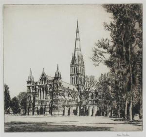 Salisbury Cathedral - view 1