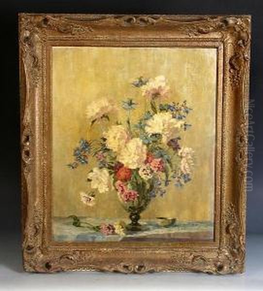 A Vase Of Flowers - view 1