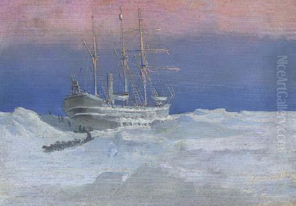 S.y. Endurance Ice-bound In The Weddell Sea - view 1